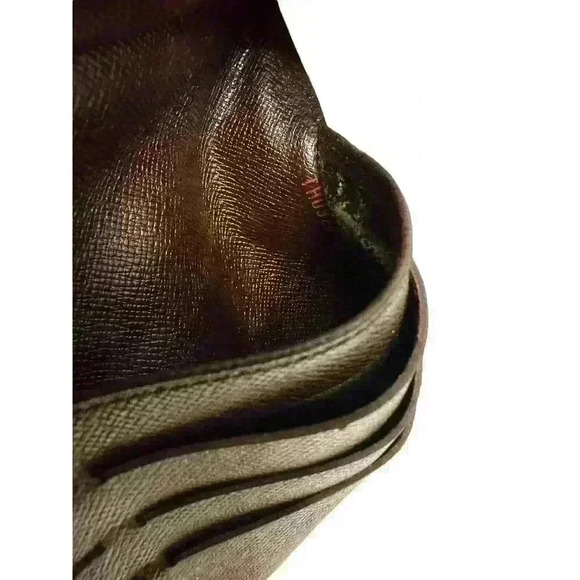 Authentic Louis Vuitton Monogram Porte Tresor Vintage Distressed M61215 Wallet - Picture 2 of 11